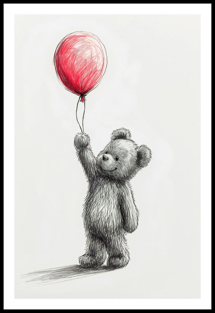 Plakat 53x81cm Unschuld Verbunden mit Träumen