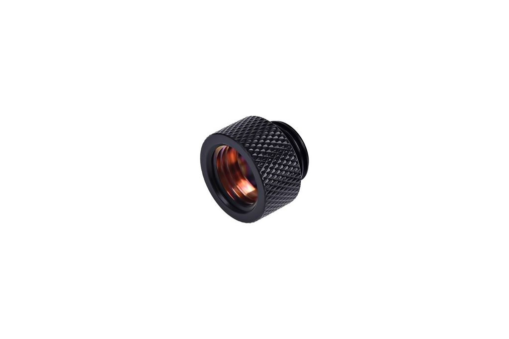 Alphacool 17219, Schlauchanschluss, 1/4 Zoll, Mnnlich/Weiblich, Messing, Schwarz