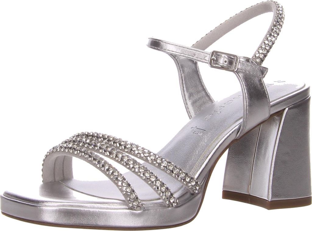 Tamaris Pumps, Absatz bis 45 mm in gold/silber/bronce, Gr. Produktbild 
