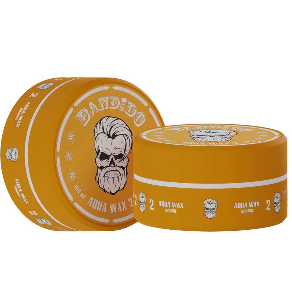 Bandido Haar Wax Hair Wax Haarwachs 150ml Orange Leichter Halt