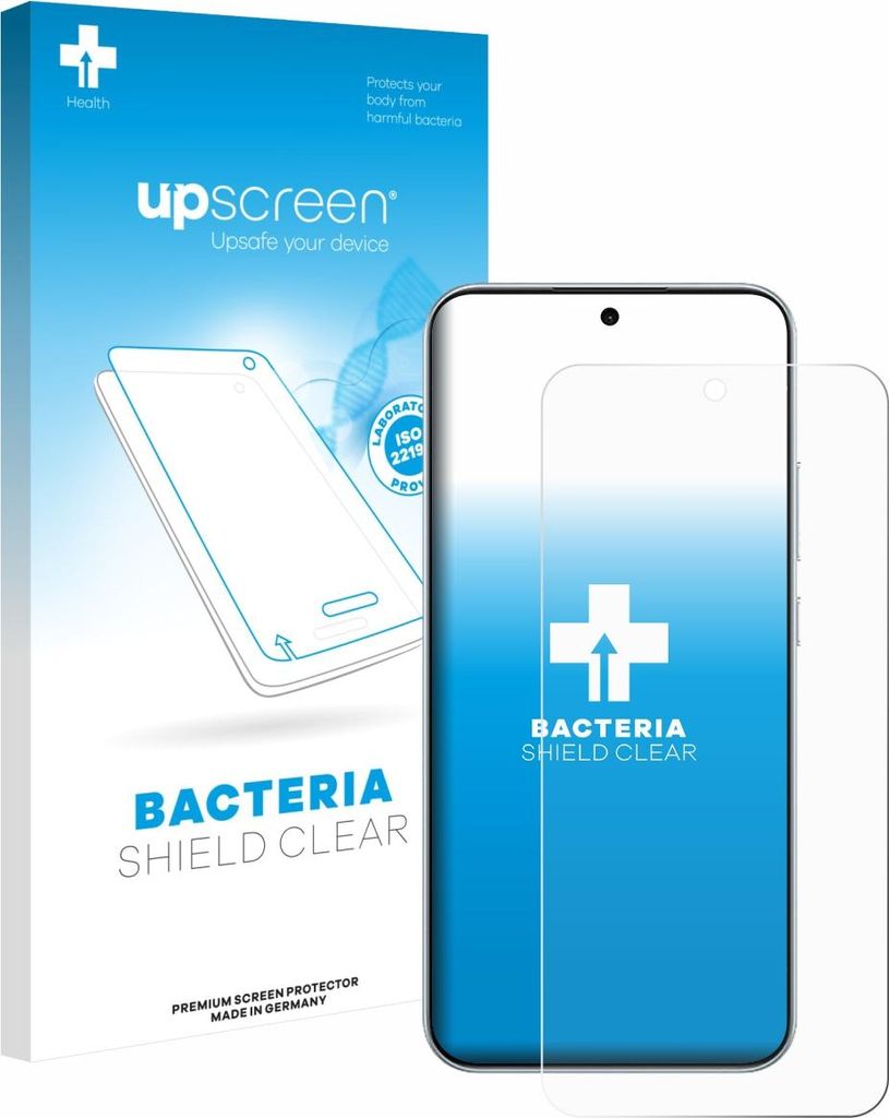 upscreen Schutzfolie für Oppo F31 Displayschutz Displayschutzfolie Folie Klar antibakteriell