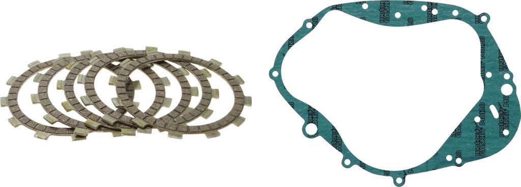 Kupplung Reibscheiben und Dichtung für Suzuki DR-Z 125 L Baujahr 2007-2019 - Neu
