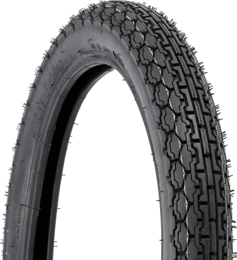 Pneu 2,75 x 18 Vee Rubber VRM 158 Idéal pour la Rénovation de Moto