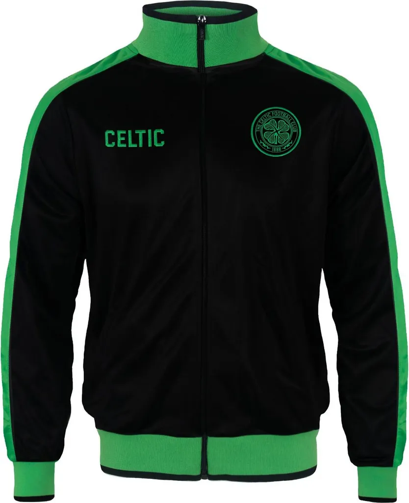 Veste Celtic FC Grande Taille 3XL - Survêtement Homme Coupe Large Noir