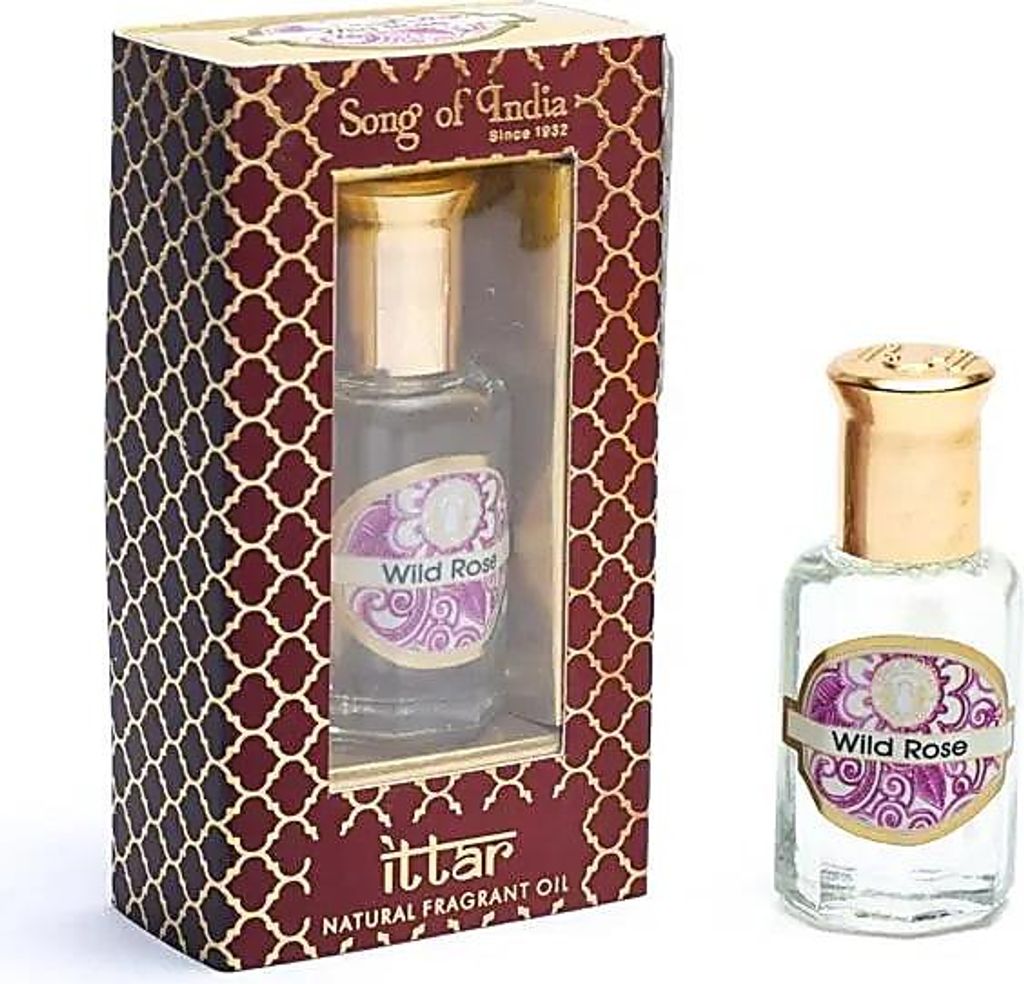 Wildrose-Ayurveda-Duftöl – 10 ml, Packung mit 6 Stück