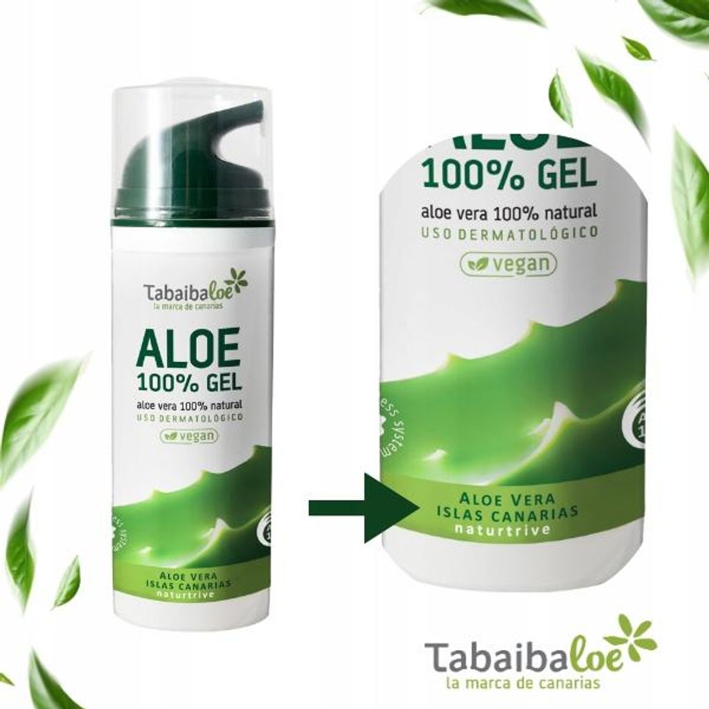 Tabaibaloe - Gran Canaria - 100% Aloe Vera Gel 150ml