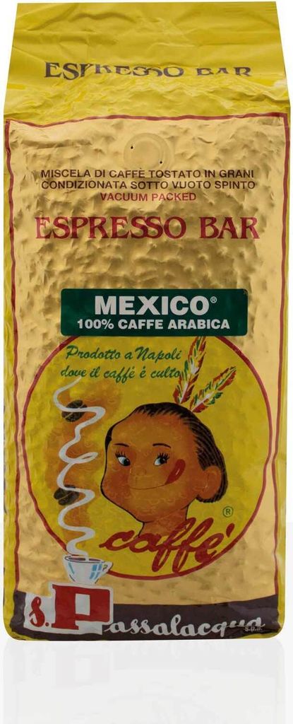Passalacqua Mekico Mexico Espresso 1kg Kaffeebohnen 100% Arabica