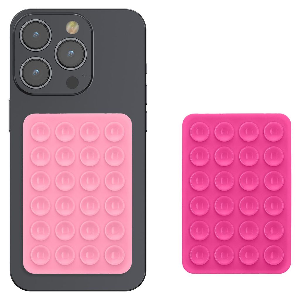 kwmobile 2x Silikon Saugnapf Handyhalterung - Handy Halter Produktbild 
