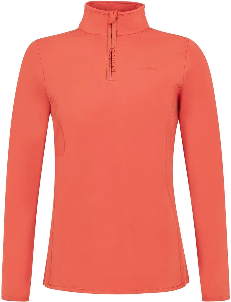 Sous-pull de ski Protest Fabriz col zippé rouge taille 38 chaud