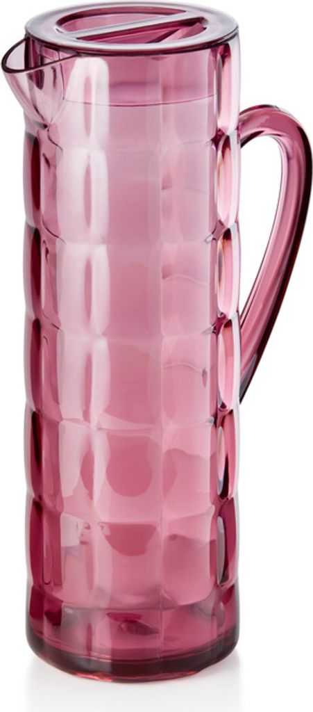10x RIO Krug pflaume rosa 1,5 l, SAN, BPA frei Mehrweg Karaffe