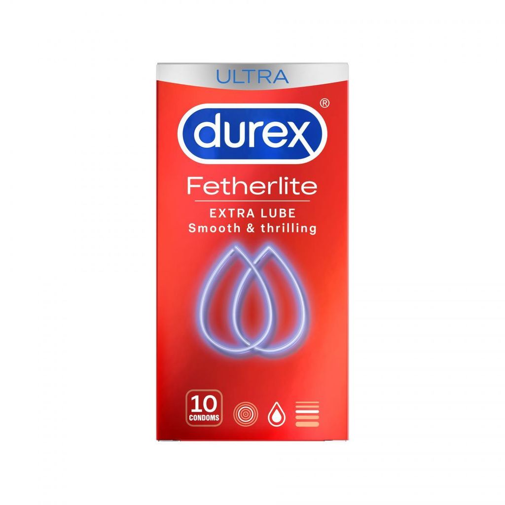 Durex Thin Gefühlsecht Extra feucht - 10 Kondome Produktbild 