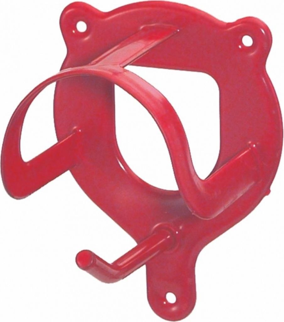 Trensenhalter Metall in rot