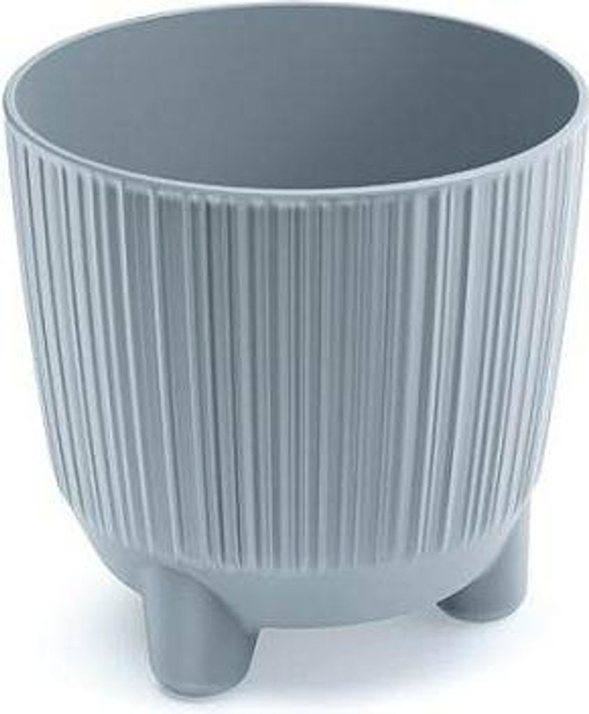 Blumentopf mit Beinen RYFO N 10,7 cm - Farbe: hellgrau