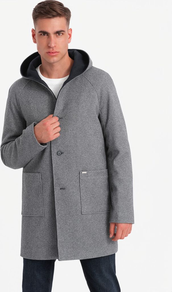 Ombre Kleidung Herrenmantel Birkiif beige S Sonstige Mäntel