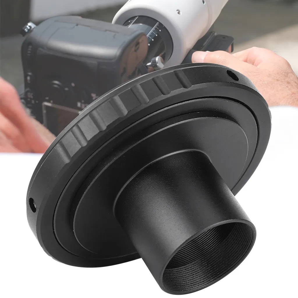 Adattatore per Microscopio Metallo e Telescopio - Precisione CNC - 4