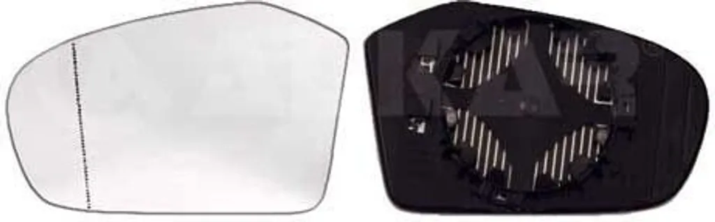 Vitre de rechange pour rétroviseur Mercedes Classe B W245 et W169