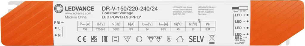 Alimentation LEDVANCE VALUE 150W 24V Haute Performance pour Driver LED - 4