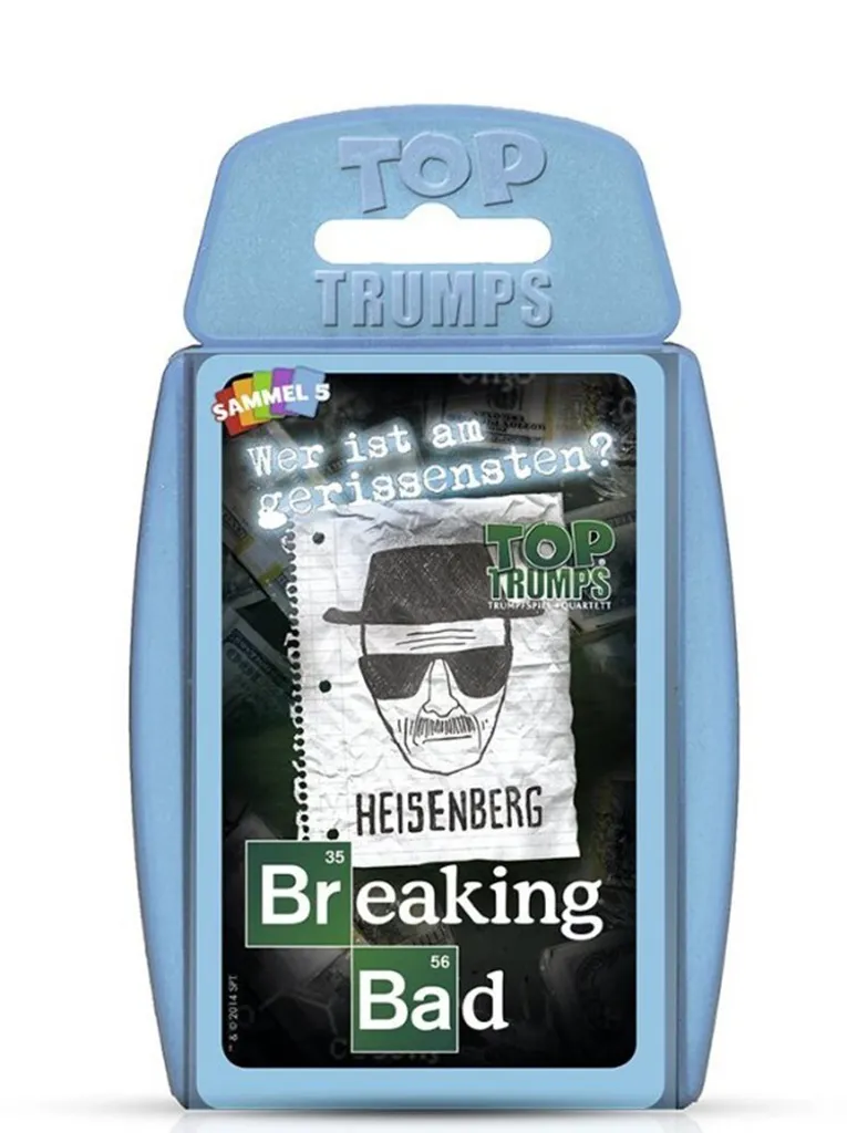 Top Trumps Breaking Bad : Jeu de Cartes Culte pour Fans de la Série TV