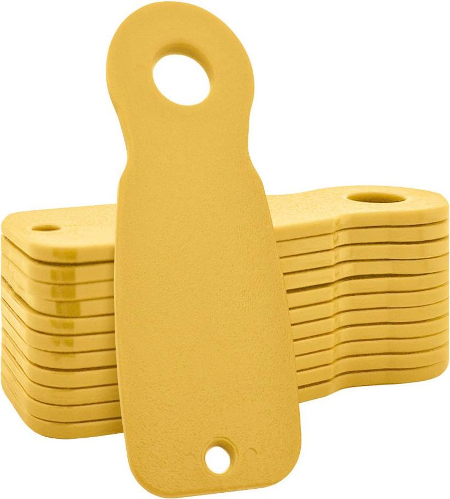CombiCraft Einkaufswagenlöser Caddy Key, gelb - 50 Stück