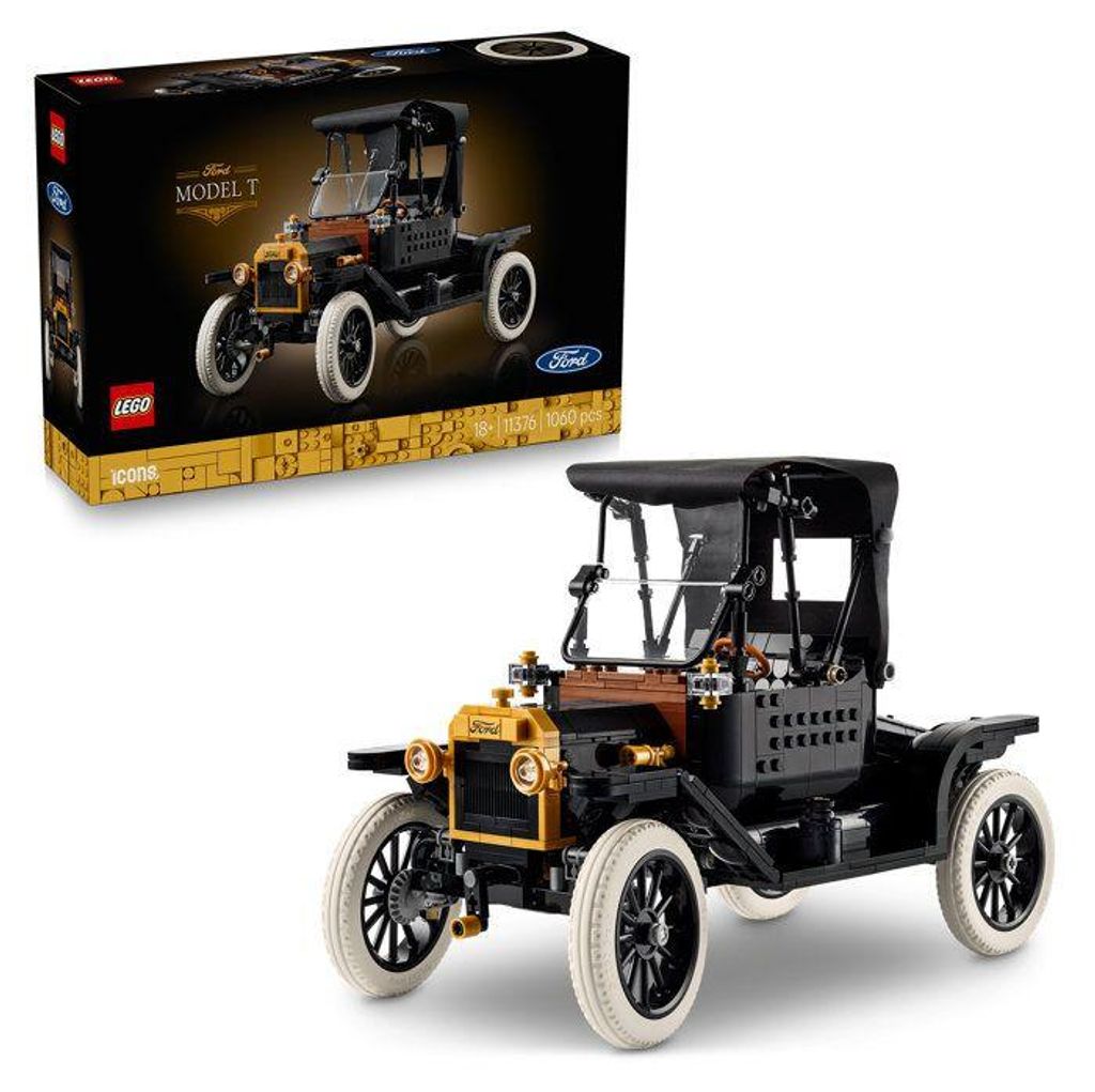 LEGO Icons 11376 Ford Model T , Set für Erwachsene , Sammlerauto Modell