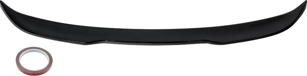 Becquet central ABS noir brillant installation facile haute résistance