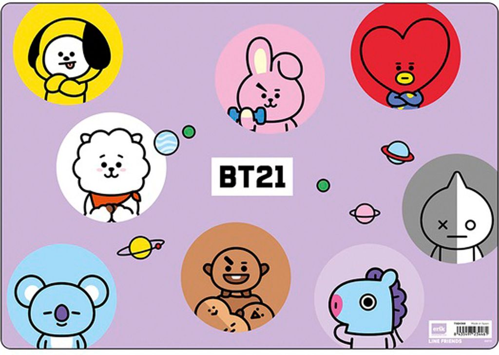 BT21 - Schreibtischunterlage - Characters