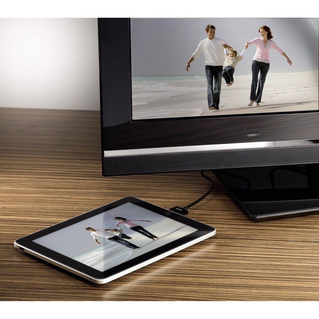 TV AV-Kabel 30-Pin Dock-Connector für iPhone/iPod/iPad