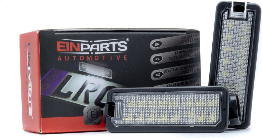 LED Kennzeichenbeleuchtung 6000K Kaltweiß 12V CANBUS für VW Amarok Passat Golf Polo Scirocco EOS