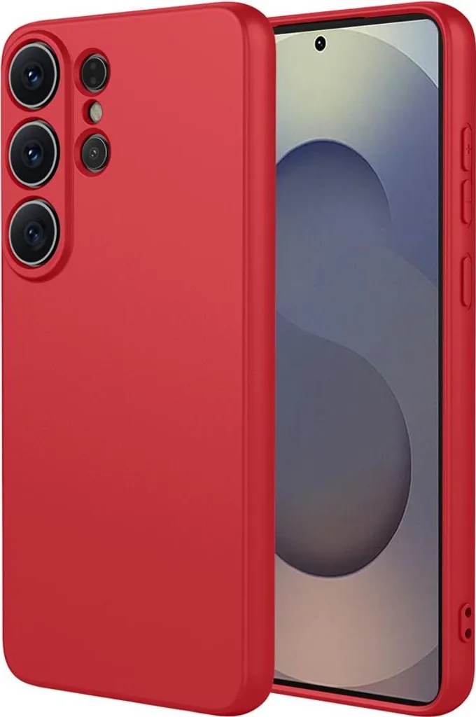 Custodia Samsung S26 Ultra Phonesta Rosso - Cover Silicone Soft Silk