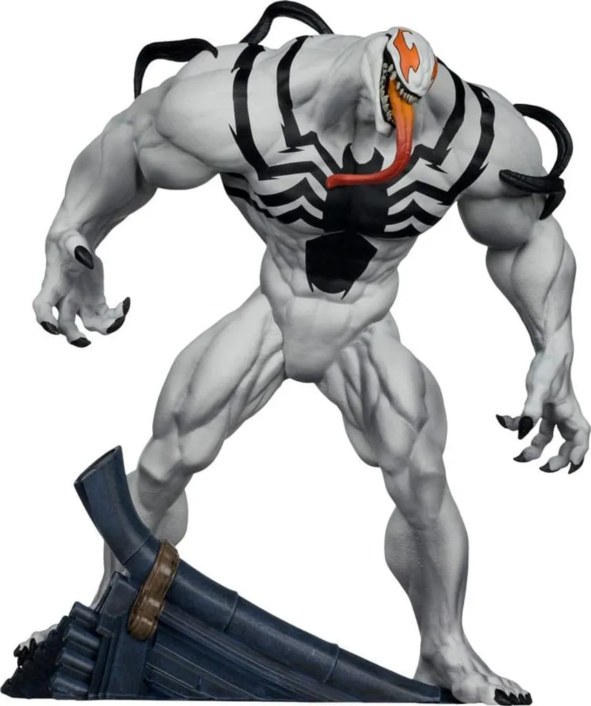 Venom Marvel Rivals 24 cm Red Platinum - Détails haute fidélité et pose