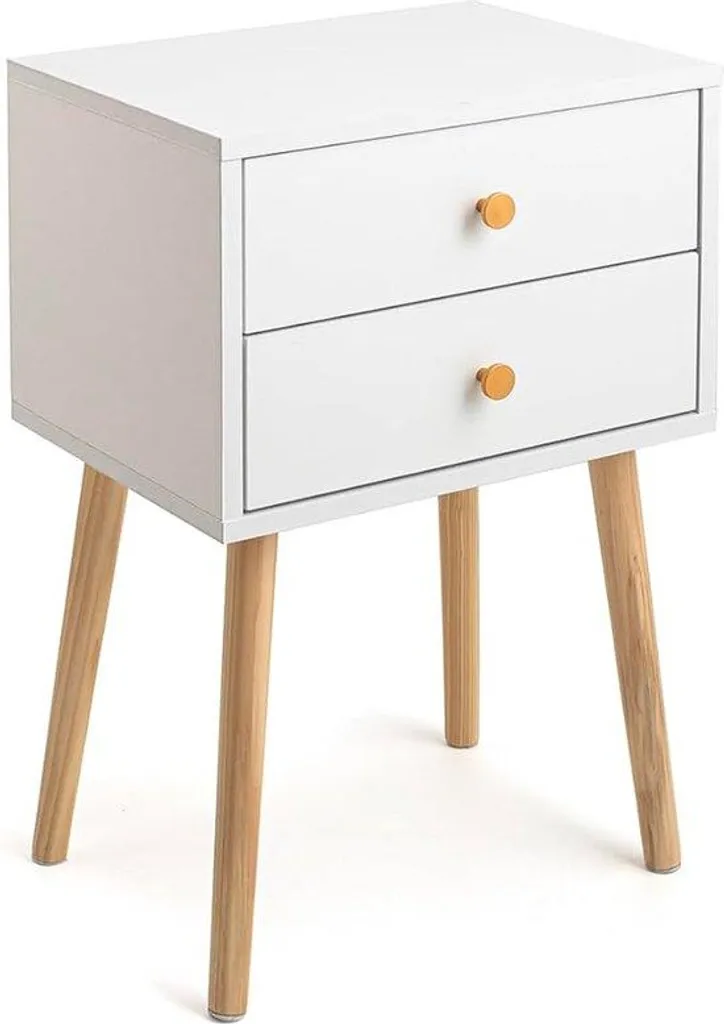 Table d'appoint gain de place en bois 40x30x50 cm - Meuble gain de place
