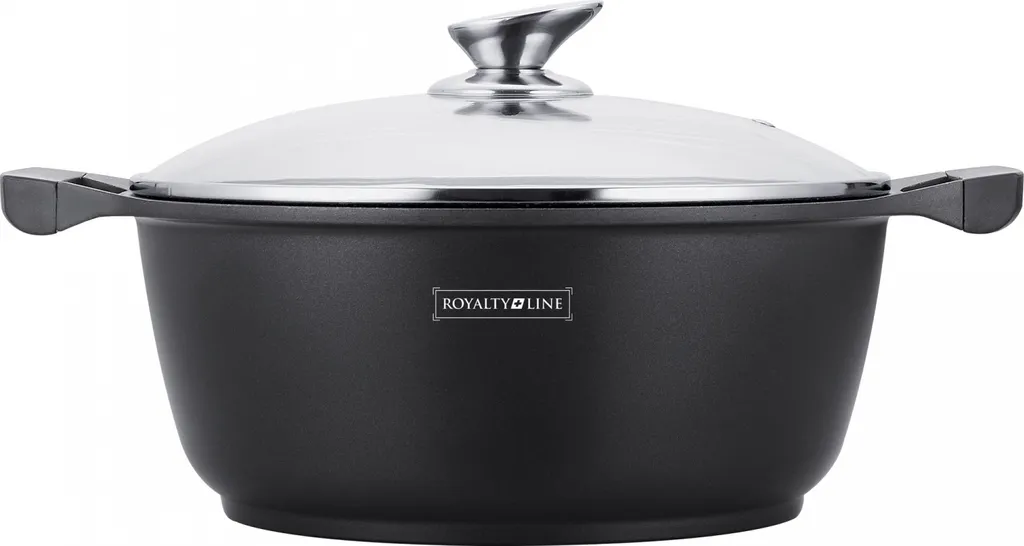 Royalty Line RL-BS20M Casseruola 20cm Marmo Antiaderente Induzione