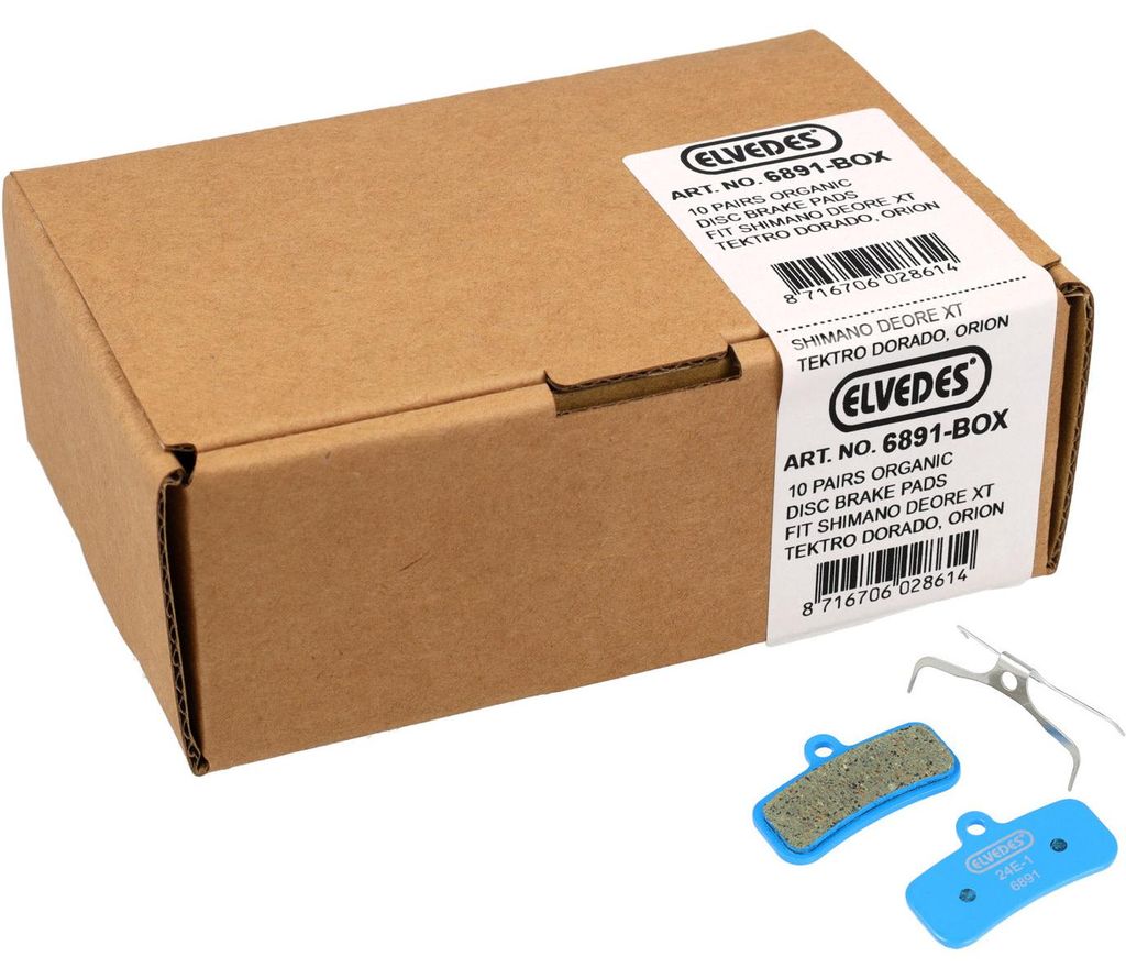 Elvedes Scheibenbremsbeläge 6859mc weich (10 Stück)