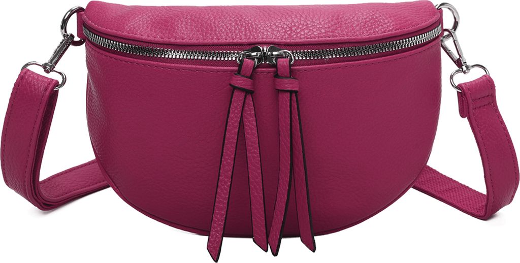 Bauchtasche (GSL-313) Klein Umhängetasche Klein Kunstleder Italy-Design ROSE