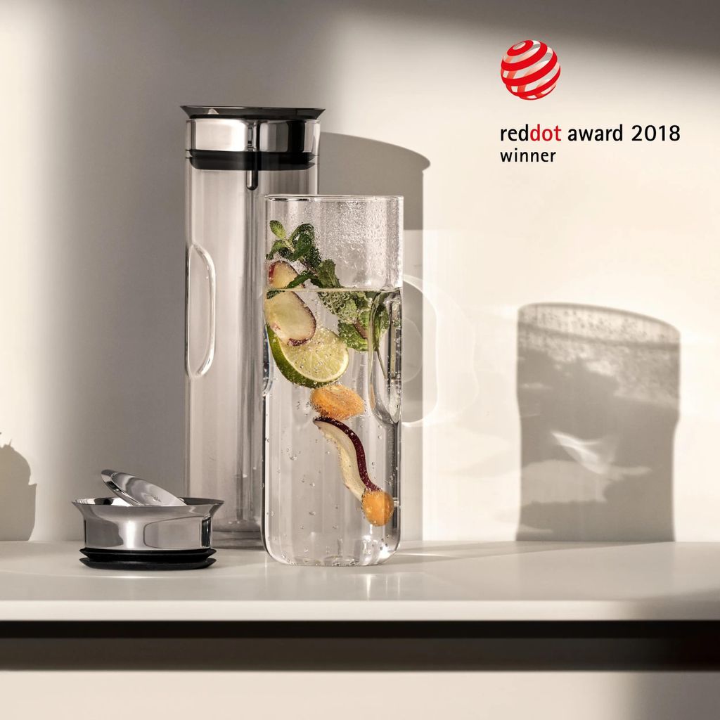 WMF 4000530701190, Karaffe, 0,8 l, Transparent, Glas, Rund, Produktbild 