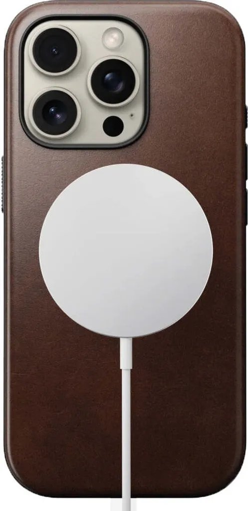 Coque de Luxe iPhone 16 Pro Max pour Usage Quotidien en Cuir Nomad - 13