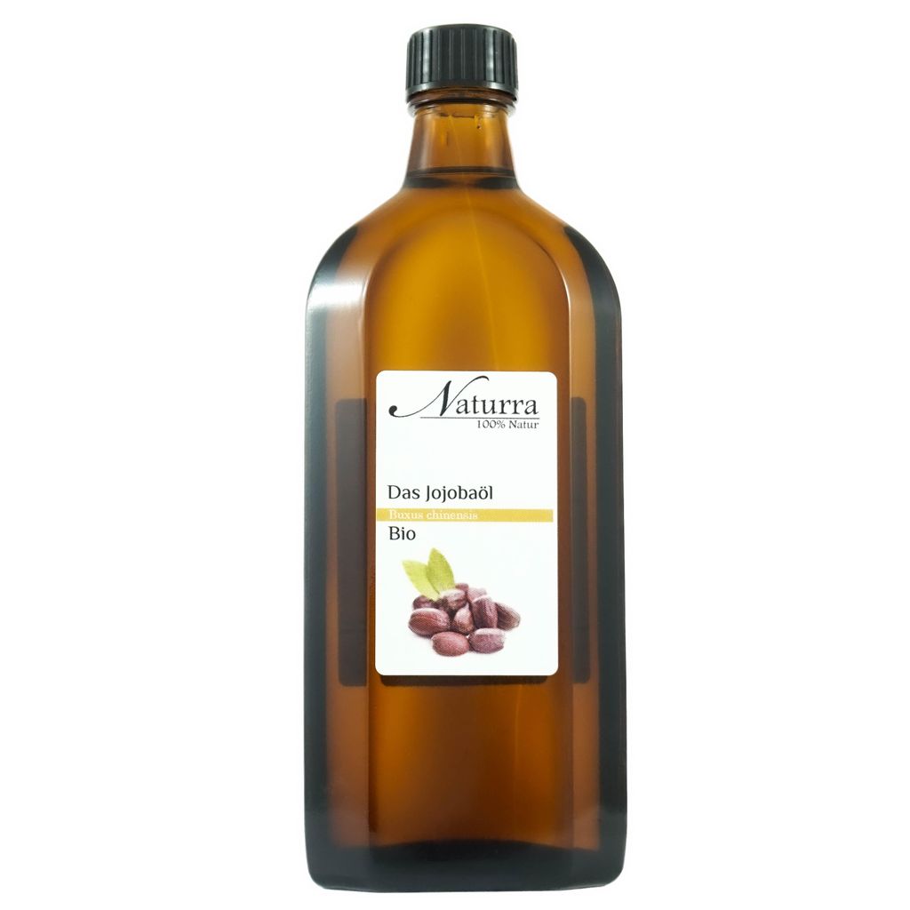 Bio Jojobaöl 250ml – kaltgepresst & unraffiniert – naturrein & von Natur aus vegan – ideal für Hautpflege, Gesicht, Haare & Massage – im ...