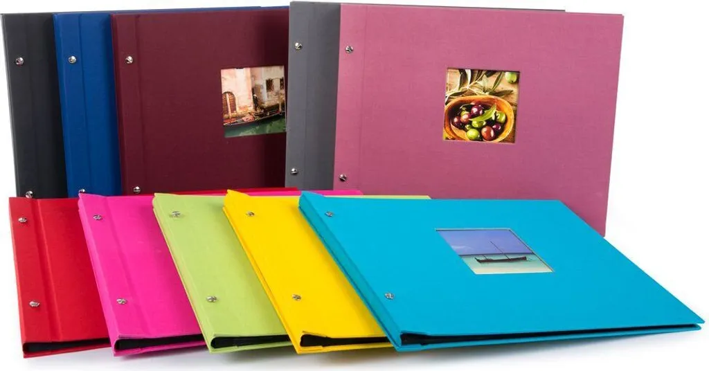 Regalo Perfetto: Album Goldbuch Bella Vista 39x31 Pagine Nere in Lino
