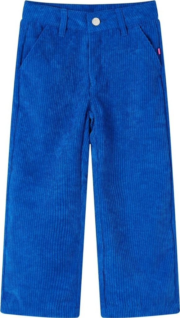 Kinderhose Cord Kobaltblau 104