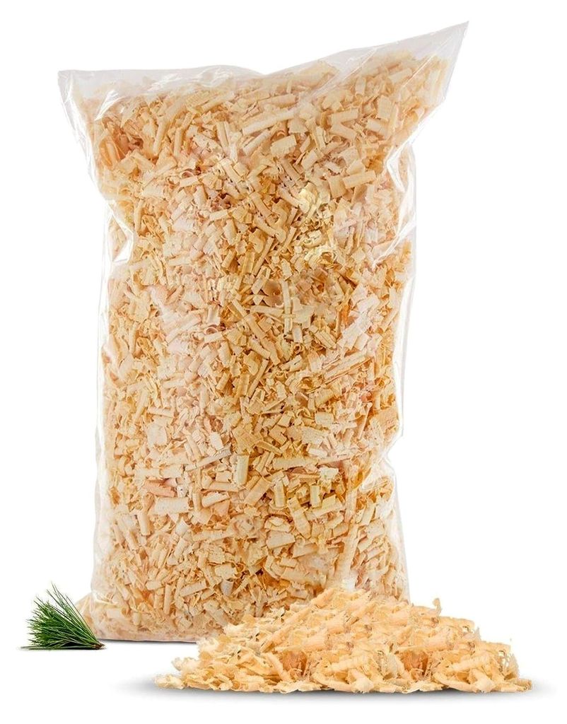 1 kg Zirbenspäne - es Zirbenholz - für Zirbenkissen, entstaubt, hochwertig verarbeitet