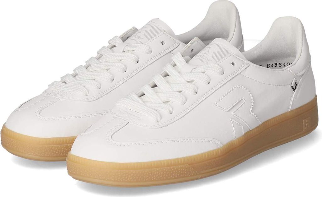 Rieker W2200 80 Damen Sneaker San Diego Weiss, Weiss, Gr. Produktbild 