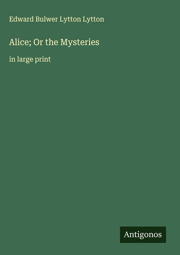 Alice oder die Geheimnisse