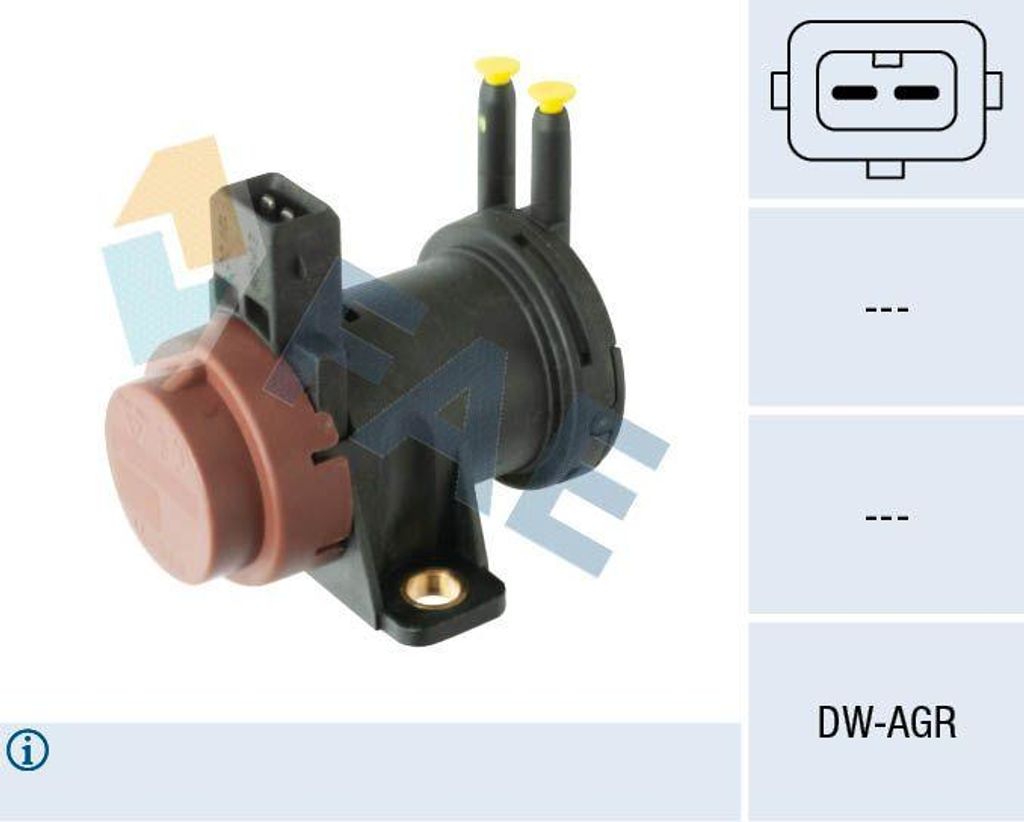 FAE 56011 Druckwandler, Abgasklappensteuerung OE 504284406 kompatibel mit Daily