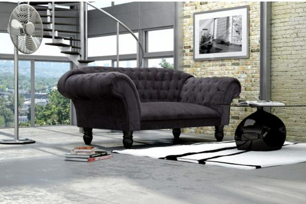 Chesterfield Sofa Couch Polster Klassische Designer Sofas Couchen Big MADRIDII