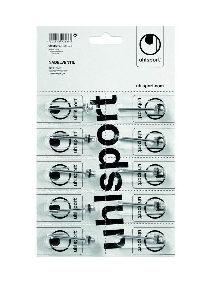 Uhlsport Nadelventile (Vpe 10 Stück) - ohne Farbe- Größe: NOSIZE, 1001198010700