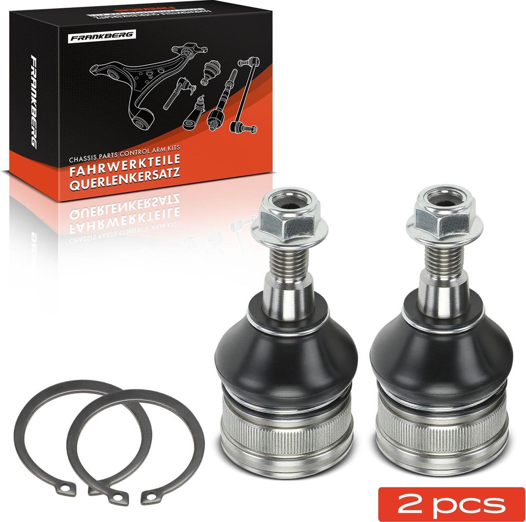 Frankberg 2x Traggelenk Führungsgelenk Vorderachse Links Rechts für Smart Forfour 454 Mitsubishi Colt VI Z2A 2006-2009