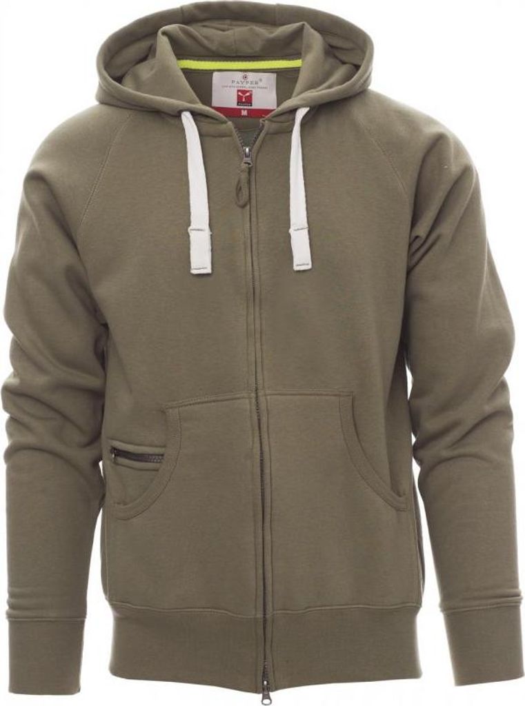 Herren Sweatjacke "DALLAS+" - Payper Militärgrün M