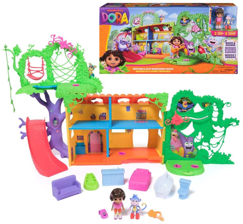 Dora Regenwald Casita Spielset 2 Figuren Accessoires 2 Produktbild 