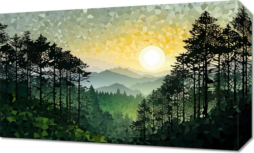 Bild 50x30cm Klangmozaik der Natur