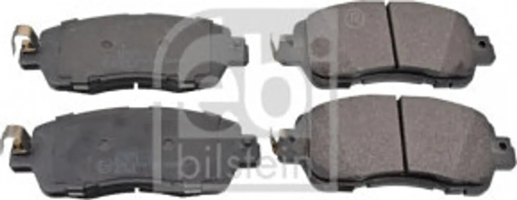 Plaquettes Febi 170385 à faible usure pour Mazda 2 série DJ et DL